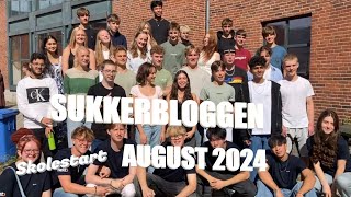 Sukkerbloggen  August 2024 Skolestart [upl. by Jariv60]