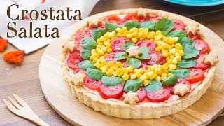 Crostata Salata con Mousse di Tonno e Verdure  Ricetta Base per Torta Salata  55Winston55 [upl. by Emmett616]