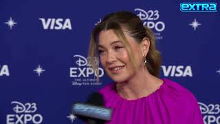 Ellen Pompeo Would LOVE to Work with Patrick Dempsey Again Exclusive [upl. by Aciria574]