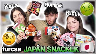 JAPÁN SNACKEK KÓSTOLÁSA ✨mochik kakis gumicukor ehető gyerekjáték✨ [upl. by Hsotnas359]