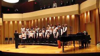 Praetorius Psallite Sing Rejoice Colburn Childrens Choir and Young Mens Chorus 2009 [upl. by Branen]