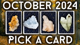 OCTOBER 2024 PREDICTIONS 🍁 PICK A CARD 🎃 Timeless Tarot Reading [upl. by Grindlay]