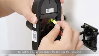 Aqara Smart Lock U300 Installation Video [upl. by Keithley]