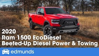 2020 Ram 1500 EcoDiesel Review ― BeefedUp Diesel Power amp Towing [upl. by Amabil]