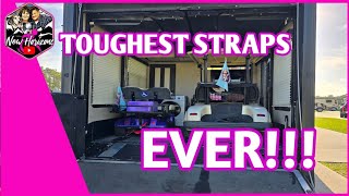 Strapinno Toughest Straps EVERToy Haulerrvlife ratchetstraps toyhauler [upl. by Balliett]