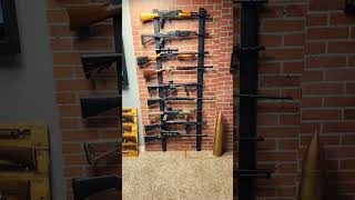 Diy Gun Rack for under 20 wethepeople selfdefense hunting shooting handmade howto survival [upl. by Durer134]