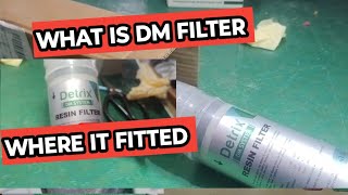 WHAT IS RESIN DM WATER FILTER WHERE IT INSTALL IN RO WATER FILTER APPLICATION USE OF DM FILTER [upl. by Ynahteb]