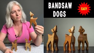 How to make an easy bandsaw dog Easy woodworking projects that sells Step by step tutorial [upl. by Seeto]