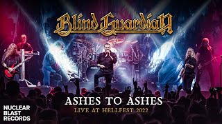 BLIND GUARDIAN  Ashes to Ashes Live at Hellfest 2022 OFFICIAL MUSIC VIDEO [upl. by Leumhs]