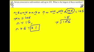 JMO 2022 qA2 UKMT Junior Maths Olympiad [upl. by Haikezeh]