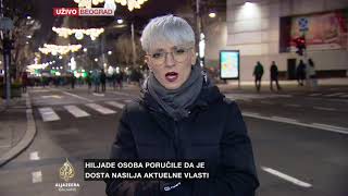 Jelena Glušac o protestima u Beogradu [upl. by Selimah]