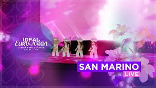 Idols SM  Come Noi LIVE  🇸🇲 San Marino  Ideal Junior Eurovision 2024 [upl. by Kerad375]