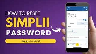 How to Reset Simplii Financial Password [upl. by Netsreik]