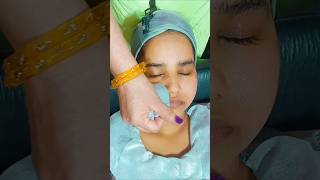 Face massage with ice cubeutubeshorts [upl. by Faustine603]