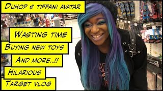 duhop Wasting time and buying new toys Hilarious Target shopping vlog [upl. by Male643]