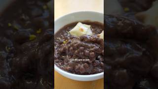 Red bean soup 👉 the ultimate comforting Chinese dessert veganrecipes veganfood recipe [upl. by Suiraj]