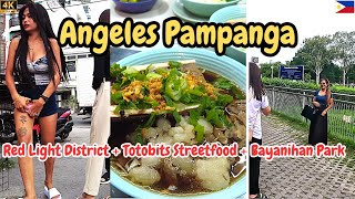 Angeles Pampanga  Walking Tour  4K [upl. by Haik751]