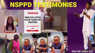 NSPPD Testimonies Triplets from small body  Pastor Jerry Eze Live [upl. by Itoc581]