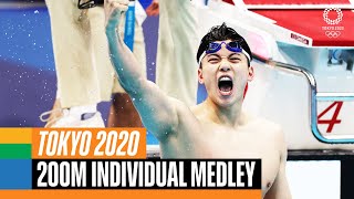 New Asian RECORD set by Wang Shun  FULL Mens 200m Individual Medley Final  Tokyo 2020 [upl. by Alakam580]