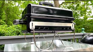 Weber GoAnywhere Portable Charcoal Grill Review [upl. by Ayikahs]