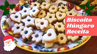 Receita Húngara de Linzer  Receitas da Hungria [upl. by Qifar]