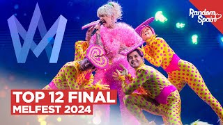 TOP 12 Final  Melodifestivalen 2024 [upl. by Adalbert]