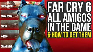 Far Cry 6 All Amigos amp How To Get Them Far Cry 6 All Animals [upl. by Ehrenberg745]