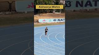 Aishwarya Mishra  army sports motivation 100m youtubeshorts trackandfield athletics [upl. by Vey]