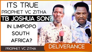 Prophet VC Zitha its true that he is Prophet TB Joshuas son [upl. by Coffin257]