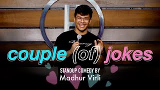 COUPLE of JOKES  Stand Up Comedy by Madhur Virli [upl. by Woodcock]