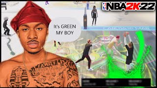 USING DUKE DENNIS 2K20 JUMPSHOT ON NBA 2K22 BEST JUMPSHOT ON NBA 2K22 NEVER MISS AGAIN 100 GREEN [upl. by Haya]