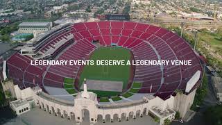 Host Your Next Event at the Los Angeles Memorial Coliseum [upl. by Isoj347]