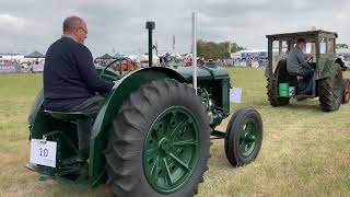 Moreton Show 2022 Vintage TRACTOR PARADE Farm Agricultural Machinery Countryside Fordson Leyland [upl. by Hnilym]