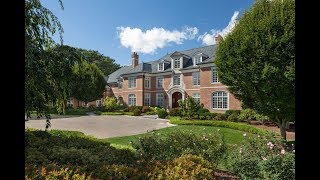 Sophisticated Sprawling Manor in Bernardsville New Jersey  Sothebys International Realty [upl. by Ettenwad]