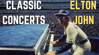 Classic Concerts Elton John  Dodger Stadium 1975 [upl. by Junko]