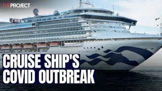 Cruise Ship Docks In Adelaide After COVID And Gastro Outbreak [upl. by Race]