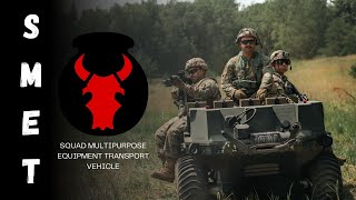 A look at the Iowa Army National Guard’s Squad Multipurpose Equipment Transport SMET vehicle [upl. by Yodlem938]