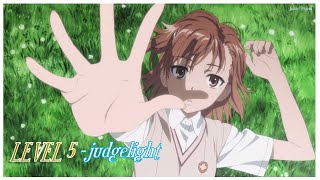 Toaru Kagaku no Railgun Opening 2 Full  【AMVLEVEL 5  judgelight Lyrics】 [upl. by Irrabaj]