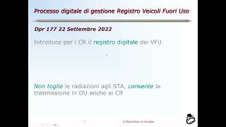 2 chiacchiere in famiglia 32 28022024 Demolizioni Registro veicoli fuori uso [upl. by Anytsirhc824]