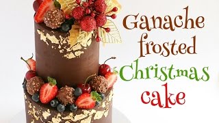 Chocolate Ganache Cake Tutotiral with Ferrero Rocher Rosies Dessert Spot [upl. by Sucramaj533]