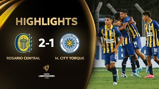 ROSARIO CENTRAL vs MONTEVIDEO CITY TORQUE 21  RESUMEN  CONMEBOL LIBERTADORES SUB 20 2024 [upl. by Ahsenor]