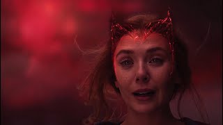 Wanda Maximoff Vs Agatha Harkness Fight  Wanda Becomes Scarlet Witch WandaVision 2021 4K CLIP [upl. by Romine]