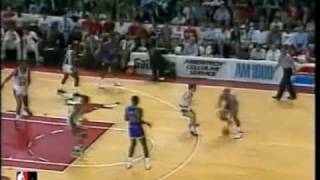 Bulls vs Knicks 1989 Playoffs Game 6 Jordan 40pts10asts [upl. by Atteloc]