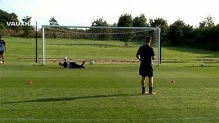 Cracking volleys amp saves England U17s from Man United Chelsea and more shooting practice [upl. by Rudie602]