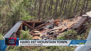 Historic Inn owner amp guest escape destruction in Little Switzerland [upl. by Whipple]