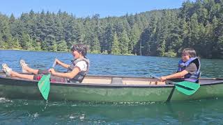 Canoeing on Orcas Island [upl. by Otineb]