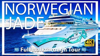 Norwegian Jade  Full Walkthrough Ship Tour  4k Ultra HD  Fully Renovated  Norwegian Cruise Lines [upl. by Diana156]