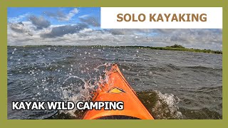 PANCAKE FAILURE  SOLO WILD CAMP KAYAK TRIP  Norfolk Broads  Easky 15 kayak [upl. by Psyche]