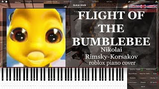 Flight of the Bumblebee  ROBLOX Piano Cover [upl. by Supat]