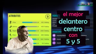 EL MEJOR DELANTERO CENTRO CON 5 Y 5 MODO CARRERA JUGADOR FIFA 22 [upl. by Atsev]